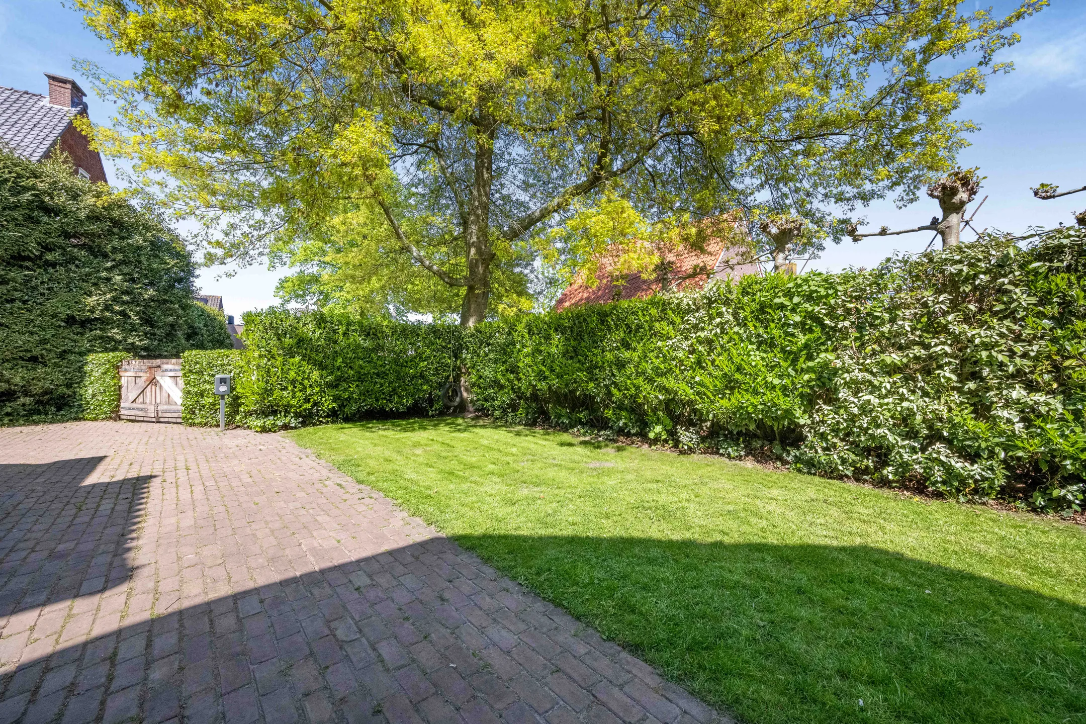 Rear garden